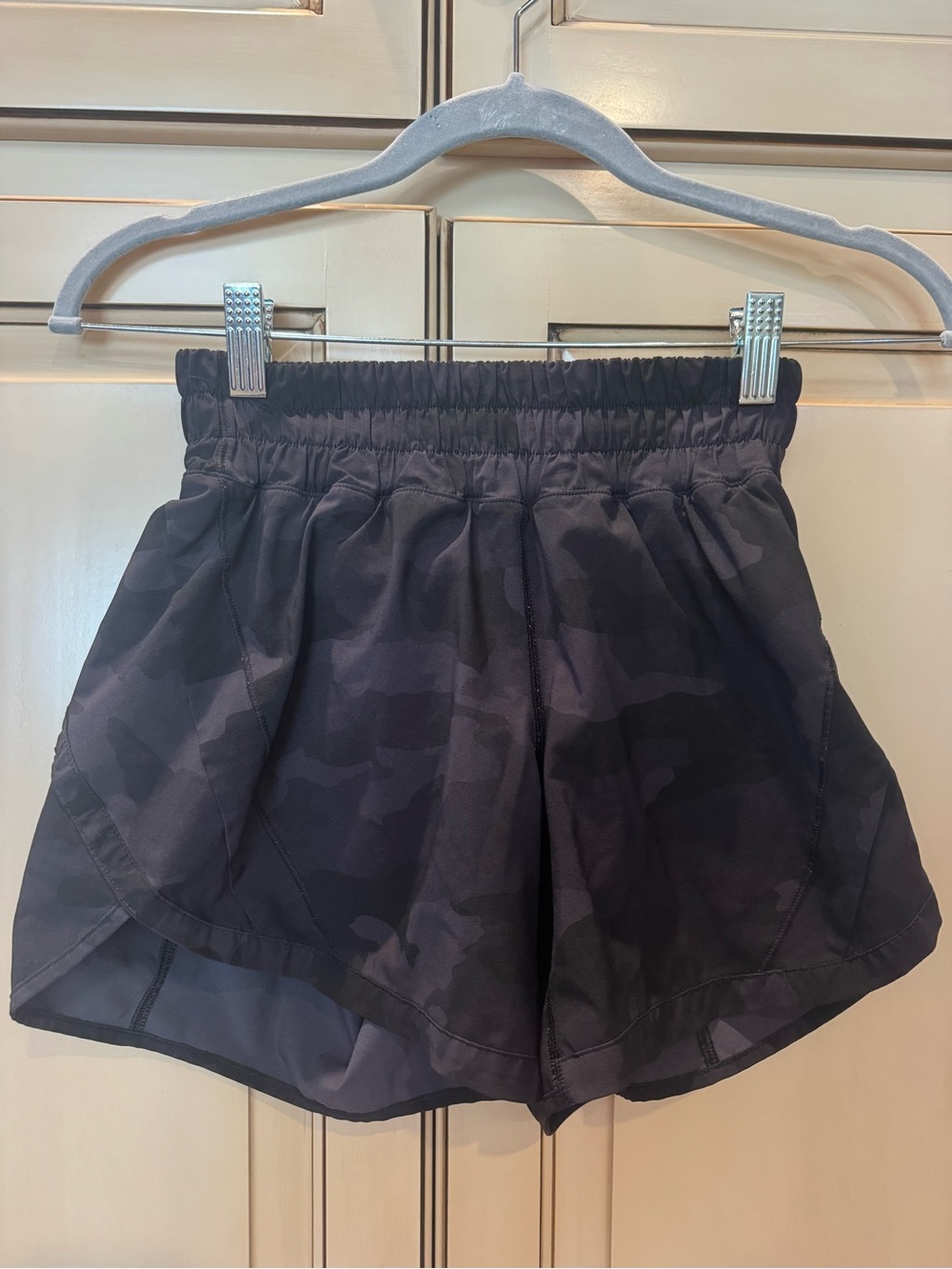 lululemon athletica Black Camo Athletic Shorts